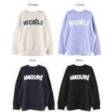 ワッペン刺繍裏毛トレーナー | coca | 詳細画像27 