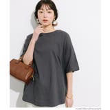 シンプルで飽きのこない、レギュラーウェイトラウンドT | coca | 詳細画像14 