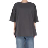 シンプルで飽きのこない、レギュラーウェイトラウンドT | coca | 詳細画像4 