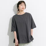 シンプルで飽きのこない、レギュラーウェイトラウンドT | coca | 詳細画像1 