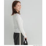 ボートネックリブTシャツ | coca | 詳細画像19 