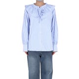 襟フリルオーバーサイズシャツ | coca | 詳細画像4 