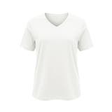 すっきりVネックで上品な抜け感を叶える スムーストップス〈４サイズ展開〉 | coca | 詳細画像2 