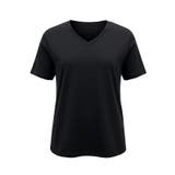 すっきりVネックで上品な抜け感を叶える スムーストップス〈４サイズ展開〉 | coca | 詳細画像3 