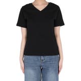 すっきりVネックで上品な抜け感を叶える スムーストップス〈４サイズ展開〉 | coca | 詳細画像4 