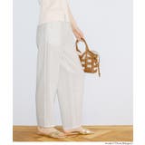 ［Beige］ | 〈セットアップ対応〉とろみサッカーリラックスパンツ | coca