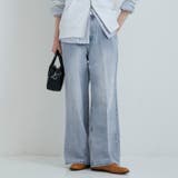 センタープレスストレートデニムパンツ | coca | 詳細画像1 