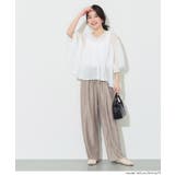 シアー袖フレアブラウス | coca | 詳細画像11 