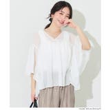 シアー袖フレアブラウス | coca | 詳細画像13 