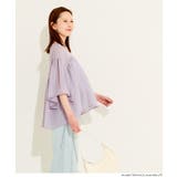 シアー袖フレアブラウス | coca | 詳細画像18 