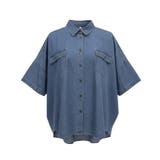 デニムビック半袖シャツ | coca | 詳細画像3 