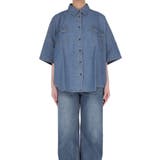 デニムビック半袖シャツ | coca | 詳細画像4 