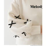 袖チュールリボンスウェットトップス | coca | 詳細画像7 