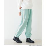 ［Lt.green］ | サイドラインパンツ | coca