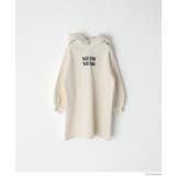 【DAILY WARM】裏起毛ネコ耳ワンピース | coca | 詳細画像14 