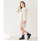 【DAILY WARM】裏起毛ネコ耳ワンピース | coca | 詳細画像4 