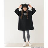 【DAILY WARM】裏起毛ネコ耳ワンピース | coca | 詳細画像9 