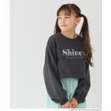 ［Charcoal］ | ラメプリントトップス＆タンクトップ 2点セット | coca