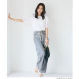 【SUMMER DENIM】薄くて軽い!夏も快適なサマーデニム紐付きワイドパンツ | coca | 詳細画像16