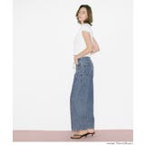 【SUMMER DENIM】薄くて軽い!夏も快適なサマーデニム紐付きワイドパンツ | coca | 詳細画像7