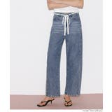 【SUMMER DENIM】薄くて軽い!夏も快適なサマーデニム紐付きワイドパンツ | coca | 詳細画像9