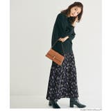 花柄プリーツロングスカート | coca | 詳細画像14 