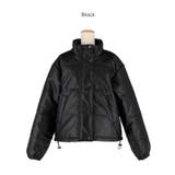 フェイクレザー中綿ジャケット | coca | 詳細画像12