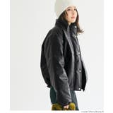 フェイクレザー中綿ジャケット | coca | 詳細画像5