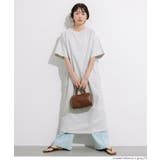 五分袖カットワンピース | coca | 詳細画像4 