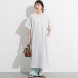 五分袖カットワンピース | coca | 詳細画像1 