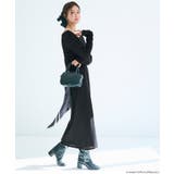 袖シャーリングレイヤードワンピース | coca | 詳細画像11 