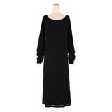 袖シャーリングレイヤードワンピース | coca | 詳細画像3 