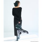 袖シャーリングレイヤードワンピース | coca | 詳細画像9 