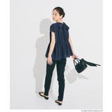 シアーチェックリボンブラウス レディース | coca | 詳細画像14