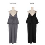 ペプラムキャミソールワンピース | coca | 詳細画像21 