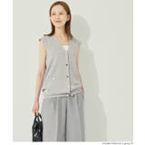 金ボタンベスト トップス | coca | 詳細画像12 