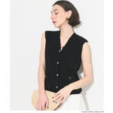 金ボタンベスト トップス | coca | 詳細画像17 