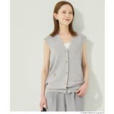 金ボタンベスト トップス | coca | 詳細画像7 