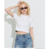 〈４サイズ展開〉スムースコンパクトTシャツ | coca | 詳細画像13 
