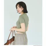 〈４サイズ展開〉スムースコンパクトTシャツ | coca | 詳細画像20 