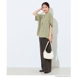 シボサテンスキッパーブラウス | coca | 詳細画像13 