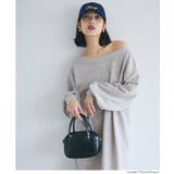 裏毛2wayオフショルダーワンピース | coca | 詳細画像10 