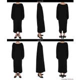 裏毛2wayオフショルダーワンピース | coca | 詳細画像17 