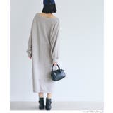 裏毛2wayオフショルダーワンピース | coca | 詳細画像9 