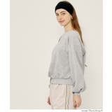 華奢見え&女性らしさを両立できる裏毛スウェット | coca | 詳細画像11