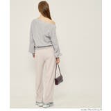 華奢見え&女性らしさを両立できる裏毛スウェット | coca | 詳細画像12