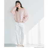 華奢見え&女性らしさを両立できる裏毛スウェット | coca | 詳細画像17