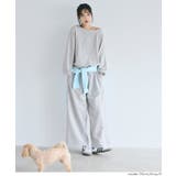 華奢見え&女性らしさを両立できる裏毛スウェット | coca | 詳細画像8