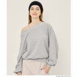 華奢見え&女性らしさを両立できる裏毛スウェット | coca | 詳細画像10