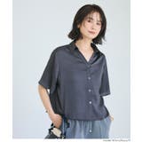 ライトサッカーサテン半袖シャツ | coca | 詳細画像11